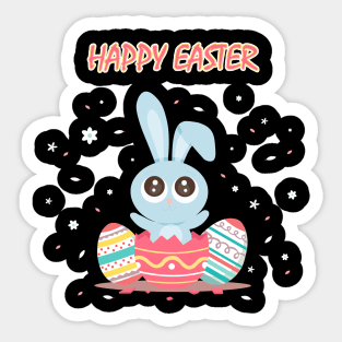 Happy Bunny - Happy Easter Sticker